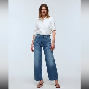 Madewell The Perfect Vintage Wide Leg Crop